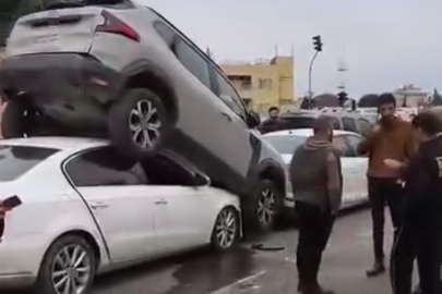 Mardin’de zincirleme trafik kazası