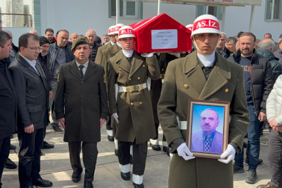 Samsun'da Kıbrıs gazisine son görev