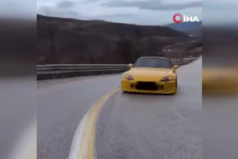 Bursa'da aracıyla drift atan sürücüye 140 bin lira ceza