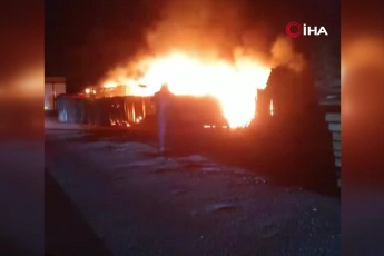 Bursa'da çiftlikte yangın paniği!