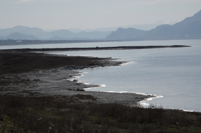 Burdur Gölü'nde su seviyesi 16 santim yükseldi