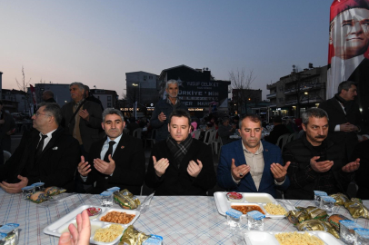 Bursa Osmangazi’de Gönül sofrası Bağlarbaşı’nda kuruldu