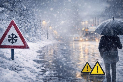 Meteoroloji'den 24 ilde kar uyarısı! 5 kente çok kuvvetli geliyor...
