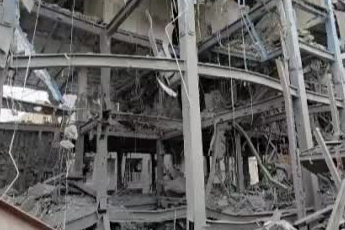 ABD ve İsrail'in vurduğu Tahran'daki yıkım görüntülendi