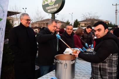Bursa Osmangazi’de gönül sofraları Yenibağlar’da kuruldu