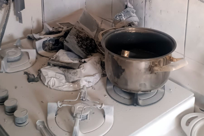 Muğla'da evde çıkan yangın ev sahibinin müdahalesi ile söndürüldü