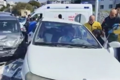 Aydın'da ters yönden çıkınca kaza kaçınılmaz oldu: 2 yaralı