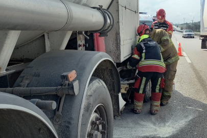 Balıkesir Bandırma’da tanker otomobille çarpıştı: 2 yaralı
