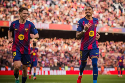 Barcelona'dan 5 gollü galibiyet