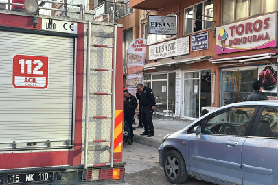 Burdur'da pide salonunda doğalgaz patlaması: 1 yaralı