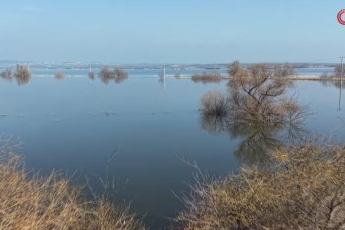 Bursa Karacabey çiftçisi yeni sezon ekimleri için suların çekilmesini bekliyor
