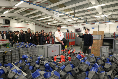 Bursa Osmangazi’de genç girişimciler üretim dünyasını tanıdı!