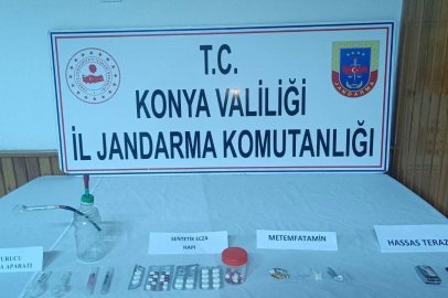 Konya’da jandarmadan uyuşturucu operasyonları: 11 tutuklama