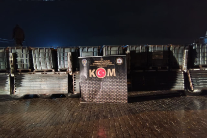 Şanlıurfa'da 21 bin litre kaçak akaryakıt ele geçirildi