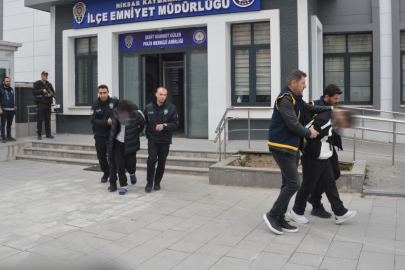 Tokat'ta evden hırsızlık yapan 2 şüpheli yakalandı