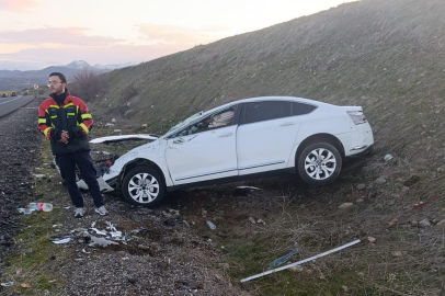 Bingöl’de trafik kazası: 1 yaralı