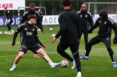 Beşiktaş, Kasımpaşa maçı hazırlıklarını tamamladı