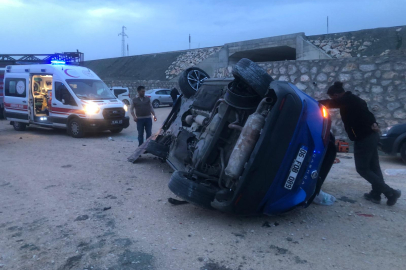 Çorum’da cipin devrildiği kazada 3 kişi yaralandı