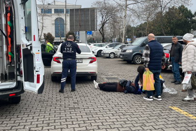 Ordu’da geri manevra yapan otomobilin çarptığı kadın yaralandı