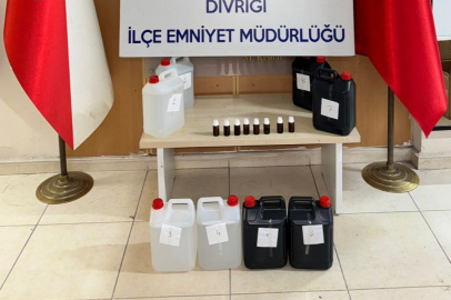 Sivas’ta polis ekipleri sahte alkole geçit vermedi