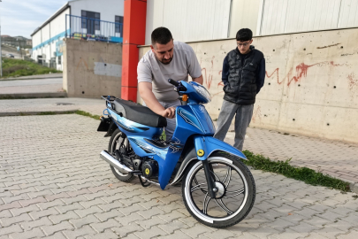 Bursa'da cezayı yedi! Hem ehliyetsiz hem de 'abart egsoz'...