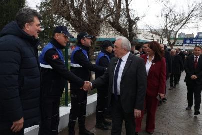 Bursa Nilüfer Belediyesi’nde geleneksel bayramlaşma gerçekleşti