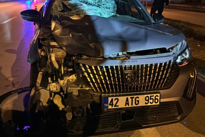 Konya'da SUV tipi aracın çarptığı kadın hayatını kaybetti