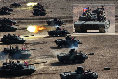 Savaş hazırlığı gibi hamle! Veliahtıyla birlikte tankın başına geçti