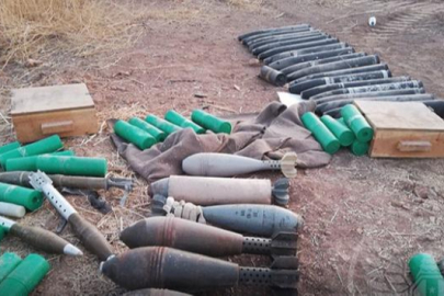 Suriye'nin güneyinde çok sayıda mühimmat ele geçirildi