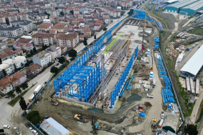 Türkiye'nin ilk hızlı tren fabrikasının yapımında yüzde 55 ilerleme sağlandı