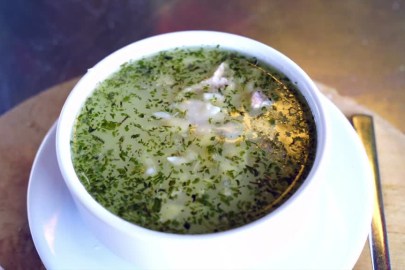 Bursa'nın yöresel lezzetlerinden olan çorba özenle hazırlanmaya devam ediyor