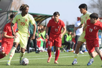 U17 Milliler, İspanya ile berabere kaldı