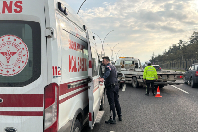 Ankara'da 4 araçlı zincirleme kaza: 3 yaralı