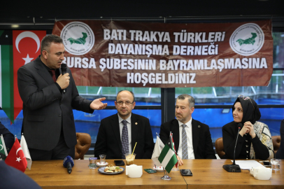 Batı Trakya Türkleri Bursa'da bayramlaştı
