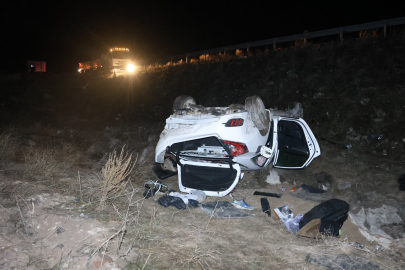 Nevşehir'de kontrolden çıkan otomobil şarampole uçtu: 4 yaralı