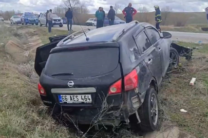 Yozgat’ta trafik kazası: 3 yaralı