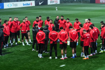 A Milli Takım, Romanya maçı hazırlıklarını sürdürdü!