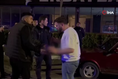 Bursa'da alkollü sürücü eşinin yanında darp edildi: Öfkesini kendi aracından çıkardı!