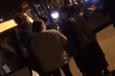 Bursa'da hasarlı kaza sonrası sürücü darbedildi! Eşi ve çocukları...