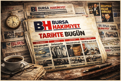 Bursa Hakimiyet Gazetesi'nin arşivinden tarihte bugün | 23 Mart...
