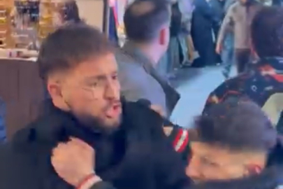 Bursa Kapalı Çarşı’da meydan muharebesi! Onlarca kişi birbirine girdi