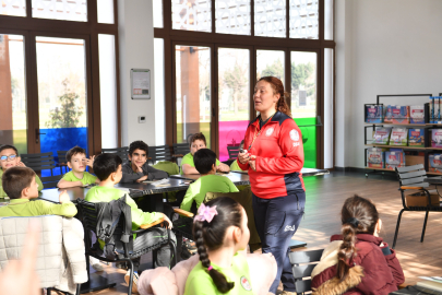 Bursa Osmangazi'de çocuklar afet anında neler yapılacağını öğrendi