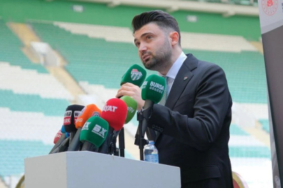 Bursaspor Başkanı Enes Çelik: Hedef 40 bin