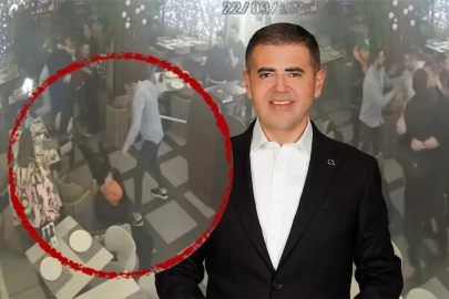 Mersin'de feci kavga kamerada! Yere yığılan Mezitli Belediye Başkanı tekme ve yumruk yedi...