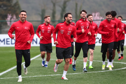 A Milli Takım, Romanya maçı hazırlıklarını sürdürdü