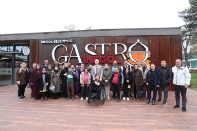 Bursa İnegöl Belediye Başkanı Taban engelli öğrencilerle kahvaltıda buluştu