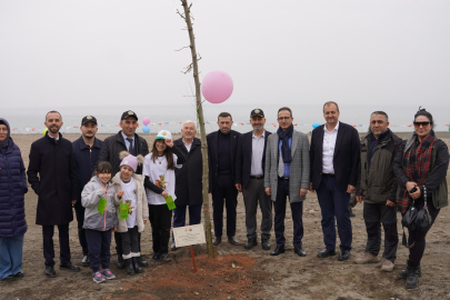 Bursa İznik’te fidanlar toprakla buluştu