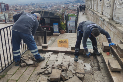 Bursa'nın Tarihi Tophane Meydanı yenilendi