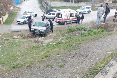 Elazığ’da trafik kazası: 1 yaralı
