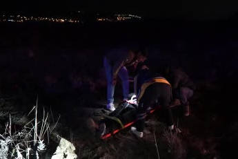 Kırıkkale'de motosikletleriyle çarpışan dayı ve yeğen yaralandı